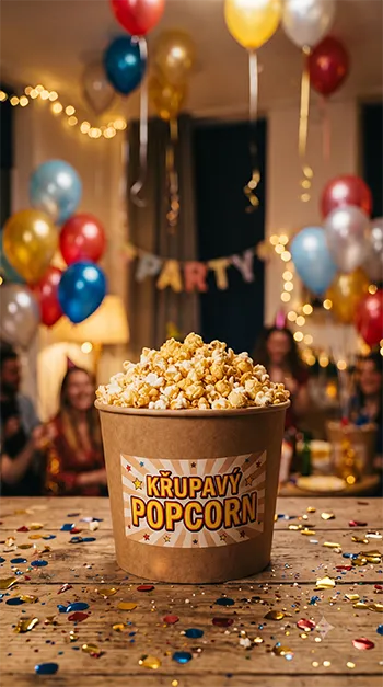 Popcorn na oslavu Zlín